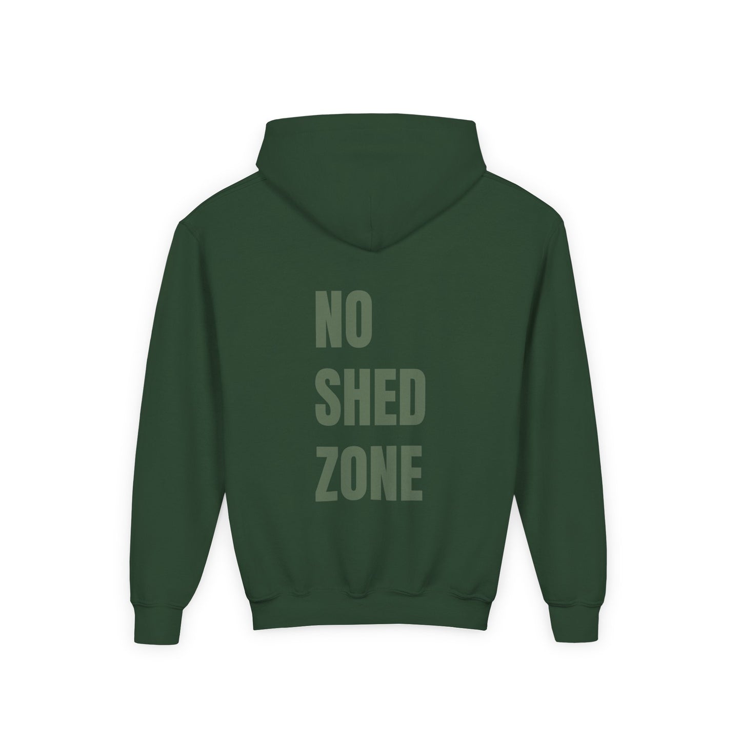 NO SHED ZONE Youth Hoodie
