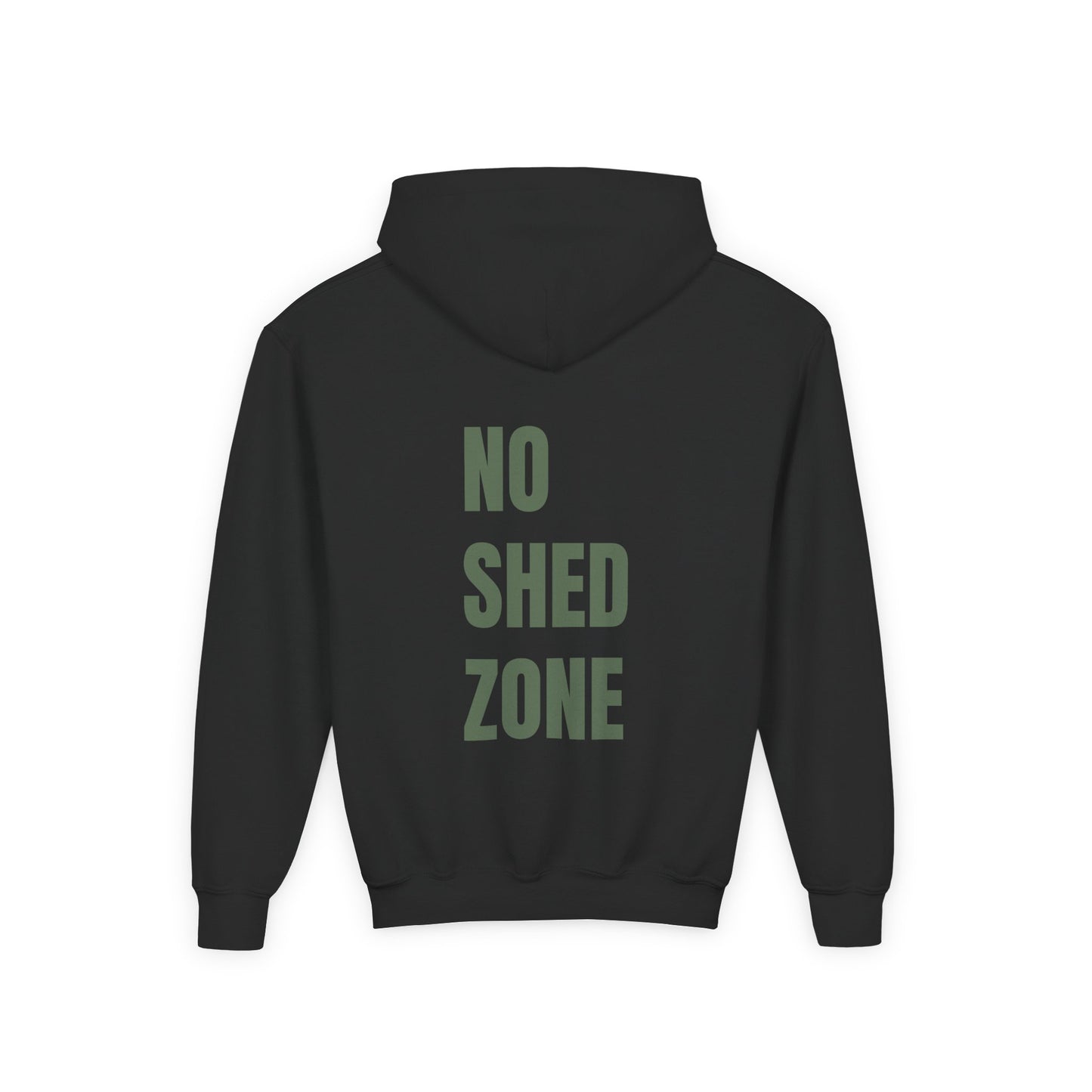 NO SHED ZONE Youth Hoodie