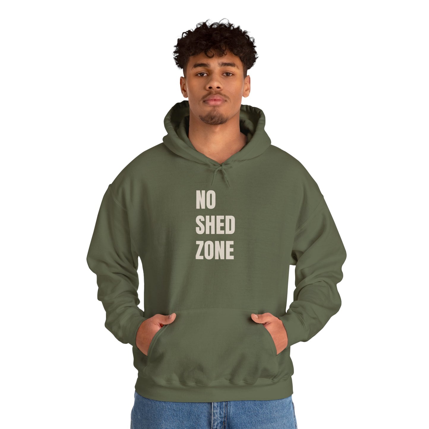 NO SHED ZONE Unisex Hoodie