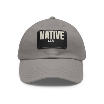 NATIVE Dad Hat with Leather Patch