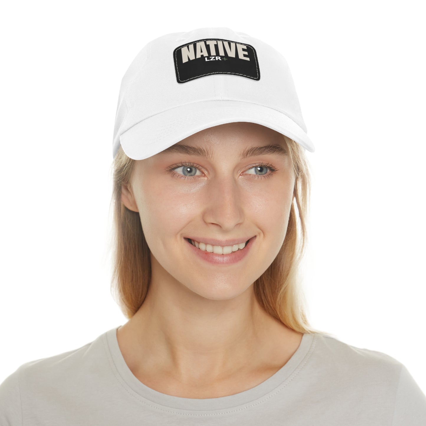 NATIVE Dad Hat with Leather Patch