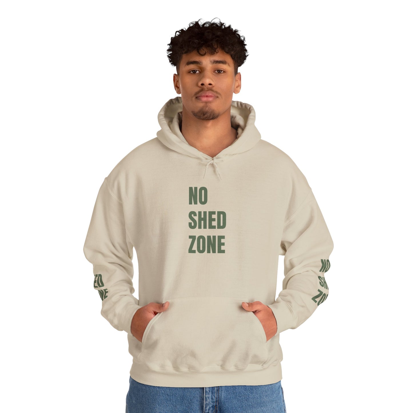 NO SHED ZONE Unisex Hoodie