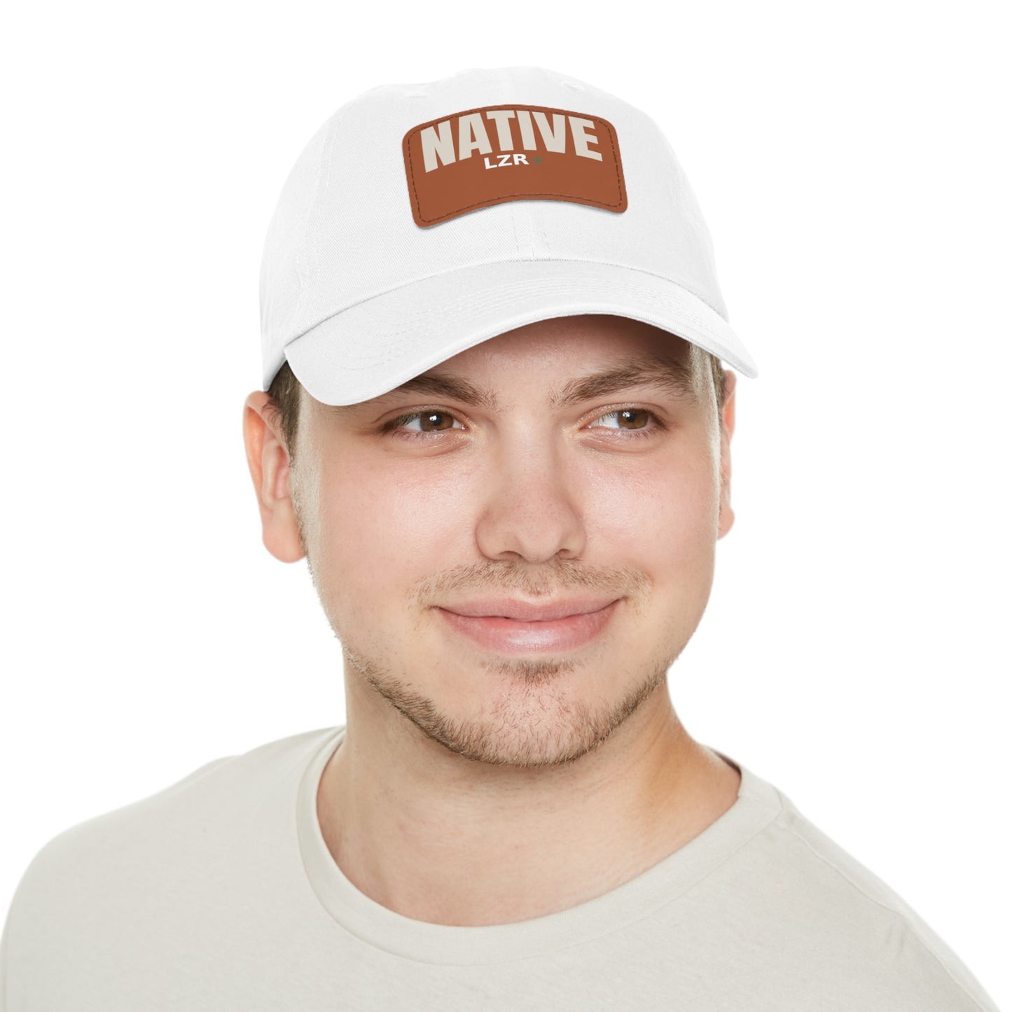 NATIVE Dad Hat with Leather Patch