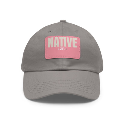NATIVE Dad Hat with Leather Patch