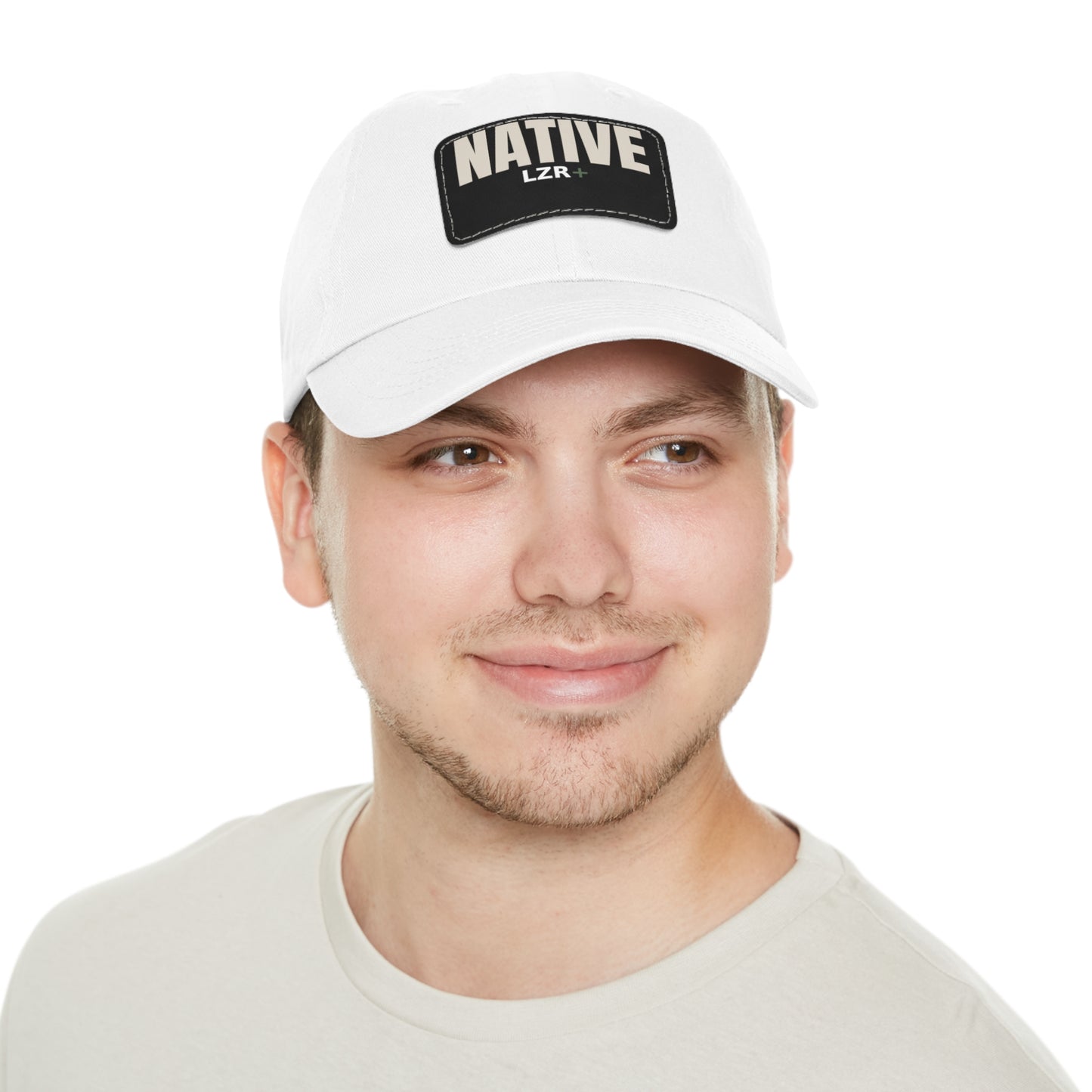 NATIVE Dad Hat with Leather Patch
