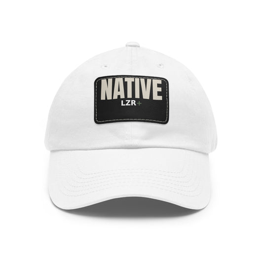 NATIVE Dad Hat with Leather Patch