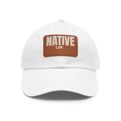 NATIVE Dad Hat with Leather Patch