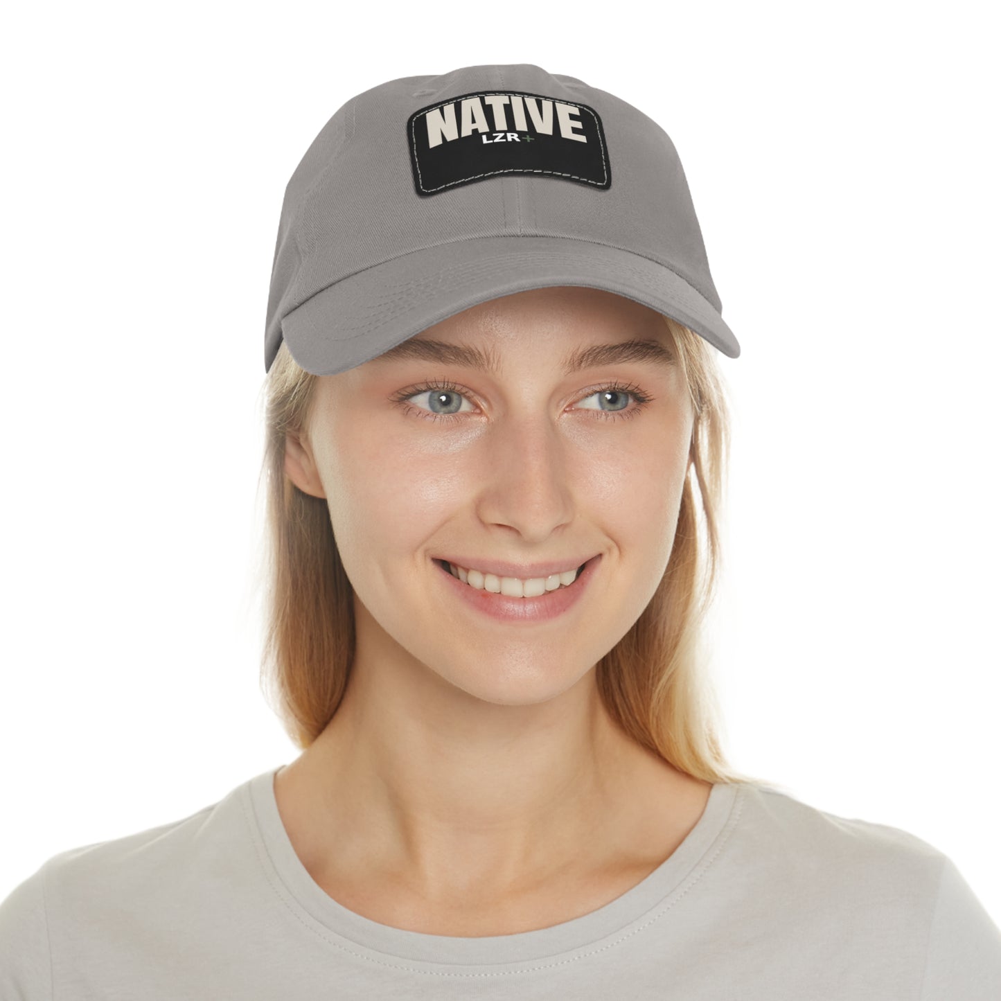 NATIVE Dad Hat with Leather Patch