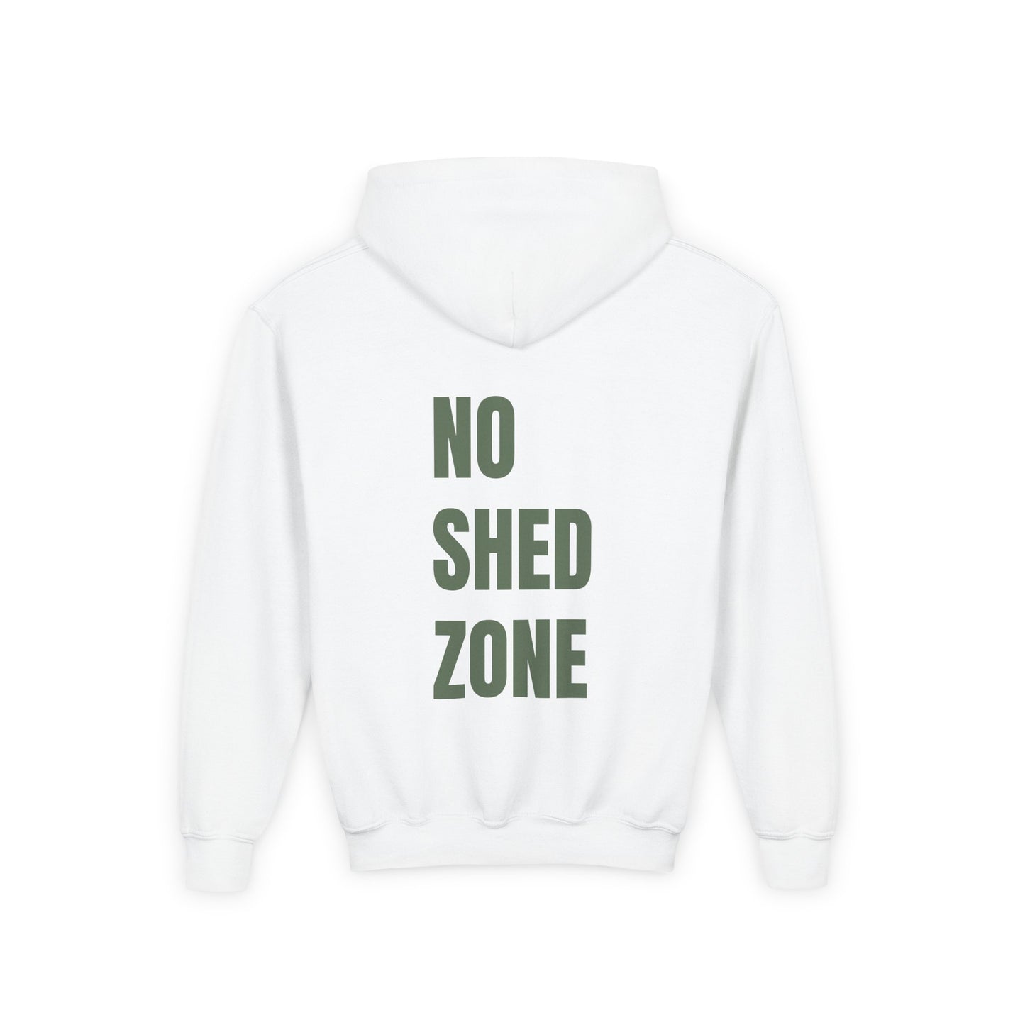 NO SHED ZONE Youth Hoodie
