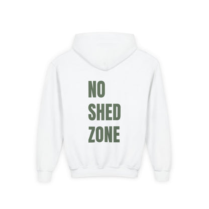 NO SHED ZONE Youth Hoodie
